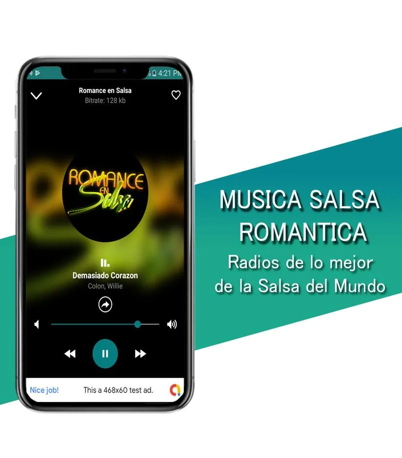 Musica Salsa Romantica | Indus Appstore | Screenshot