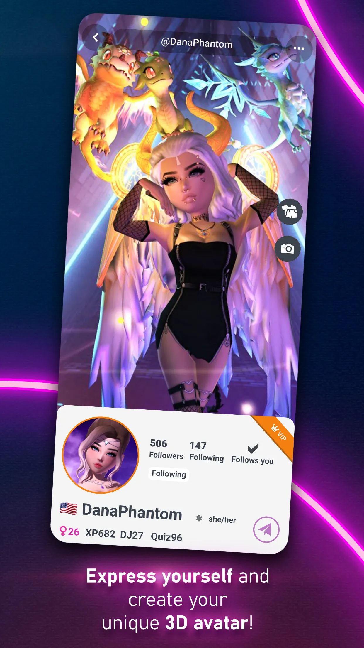 Club Cooee - 3D Avatar Chat | Indus Appstore | Screenshot