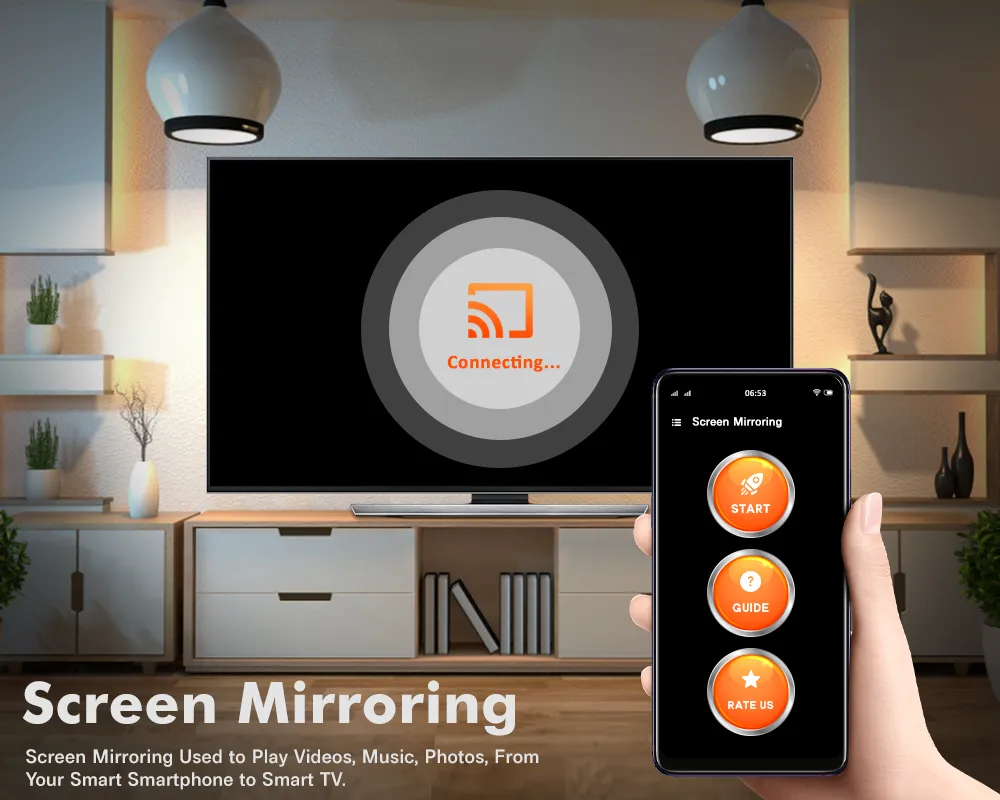 HD Video Screen Mirroring Cast | Indus Appstore | Screenshot