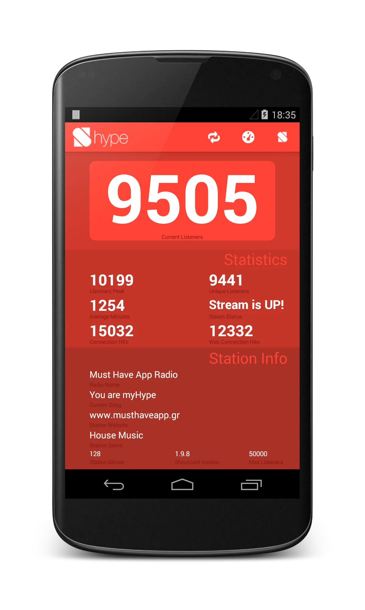 StreamHype | Indus Appstore | Screenshot