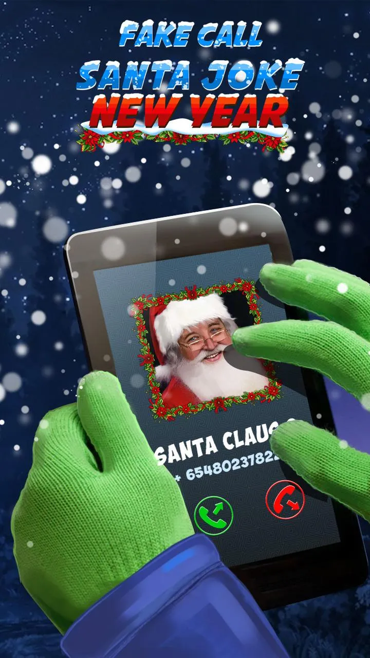 Fake Call Santa Joke NewYear | Indus Appstore | Screenshot