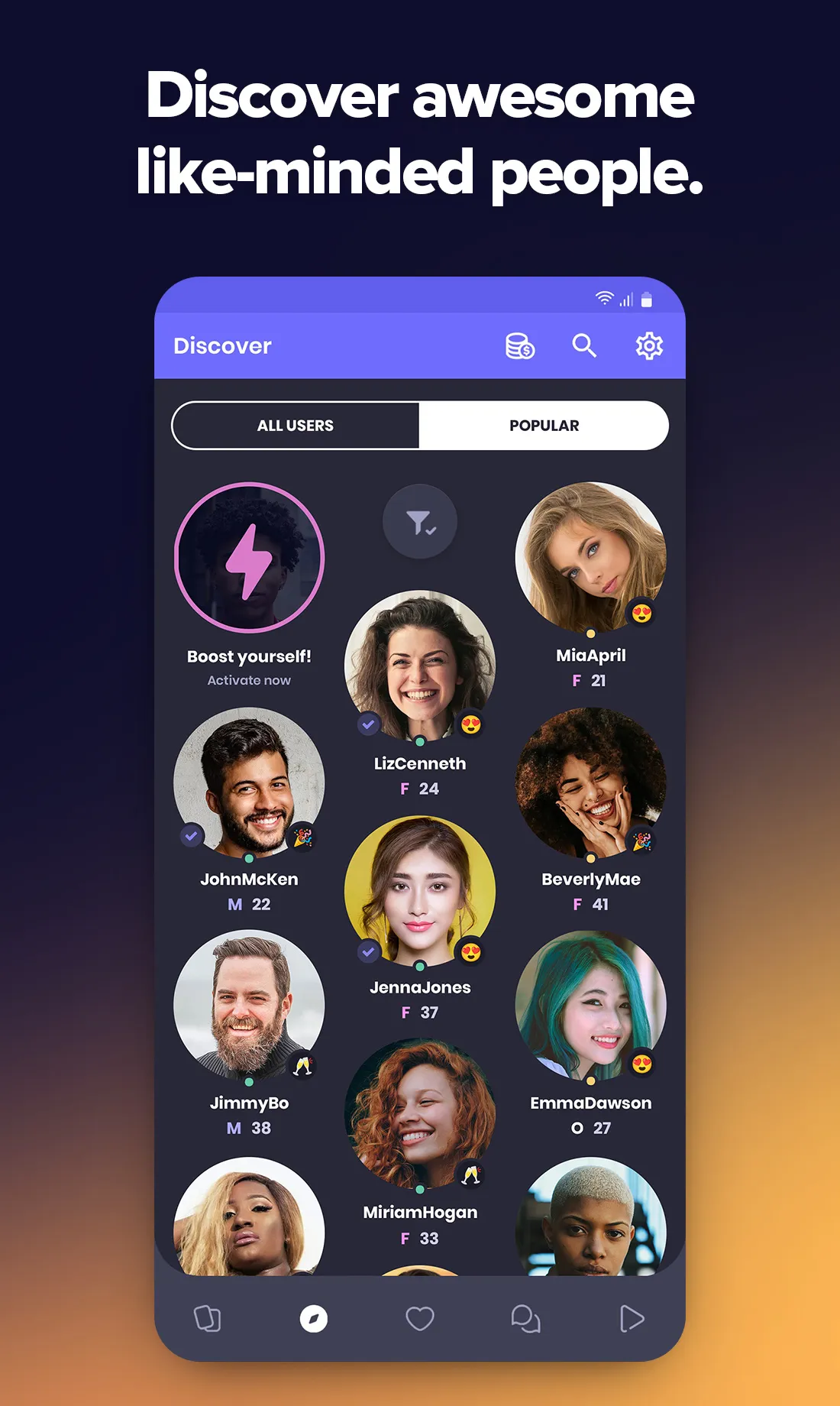 Masked Fling: Dating app | Indus Appstore | Screenshot