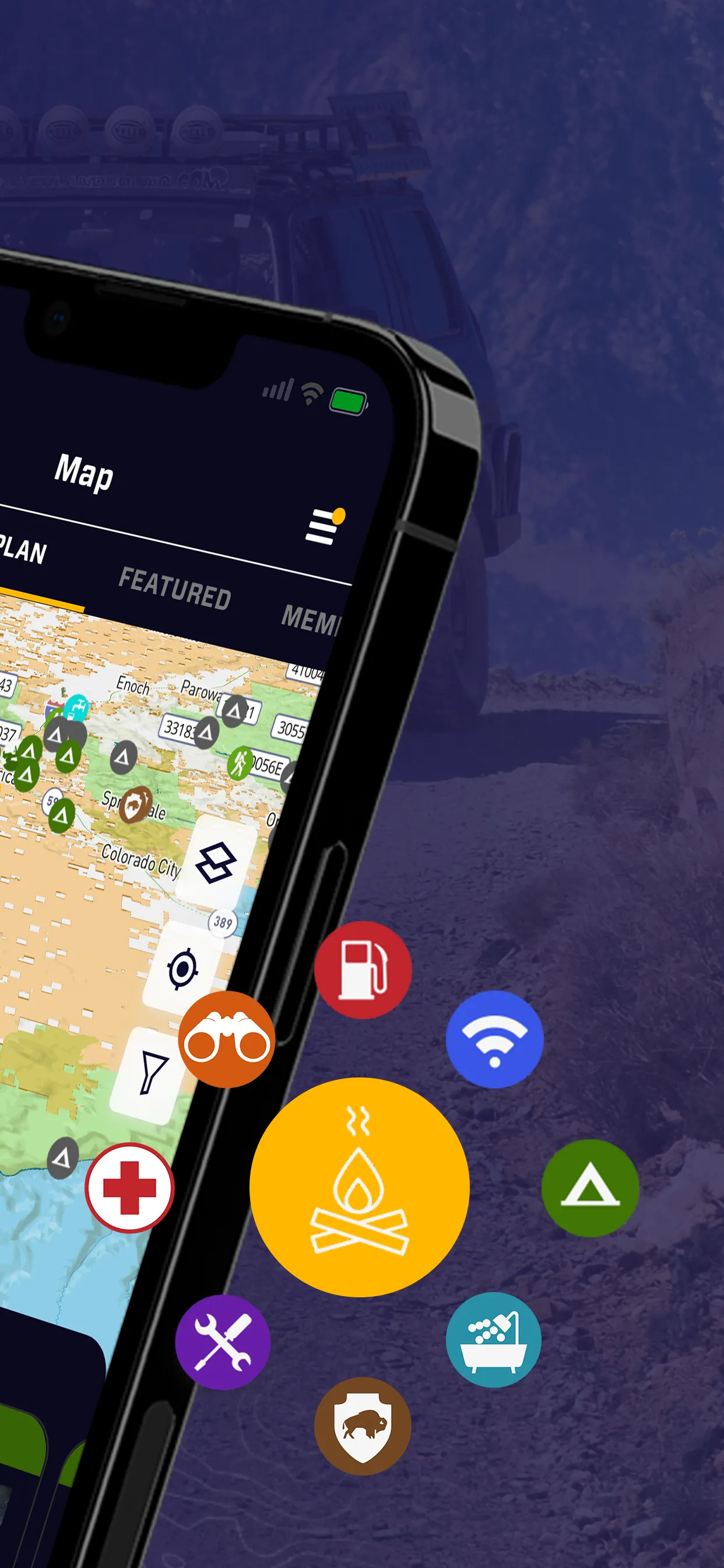 Overland Bound One: Map & GPS | Indus Appstore | Screenshot