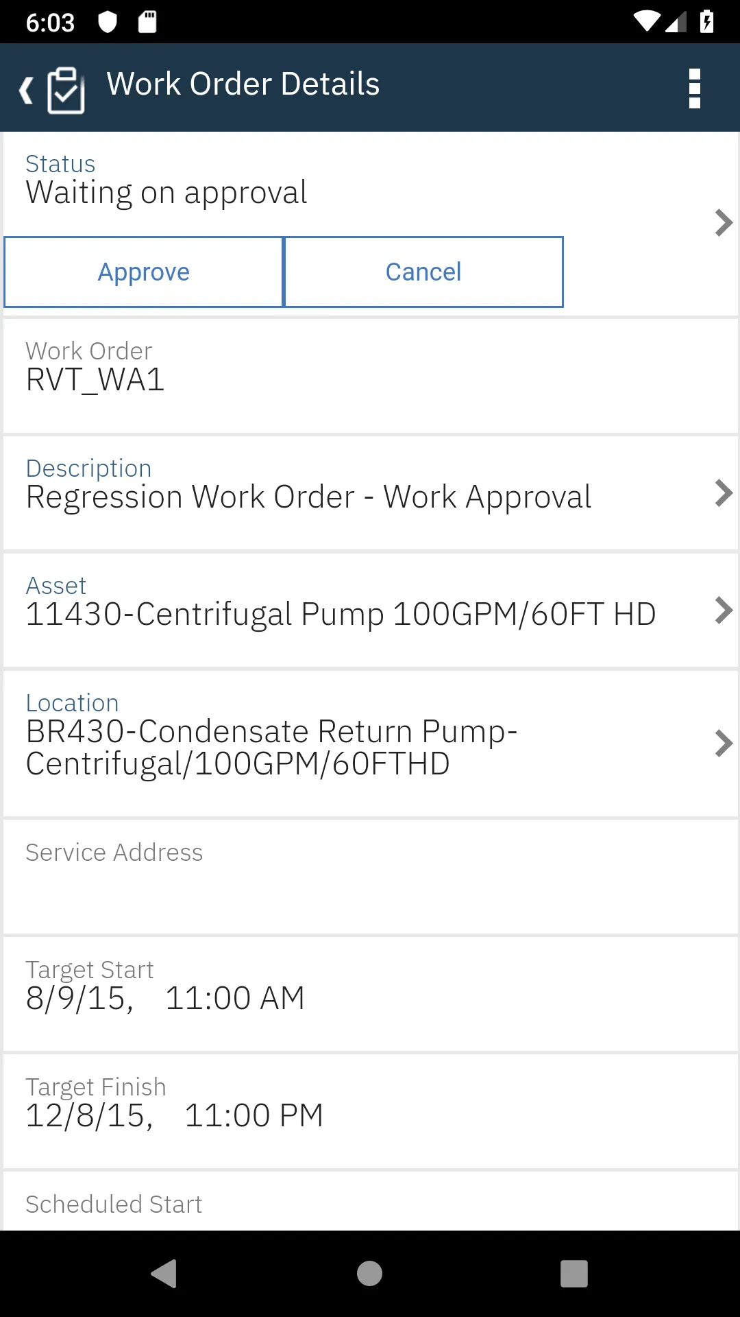 IBM Maximo Supervisor | Indus Appstore | Screenshot