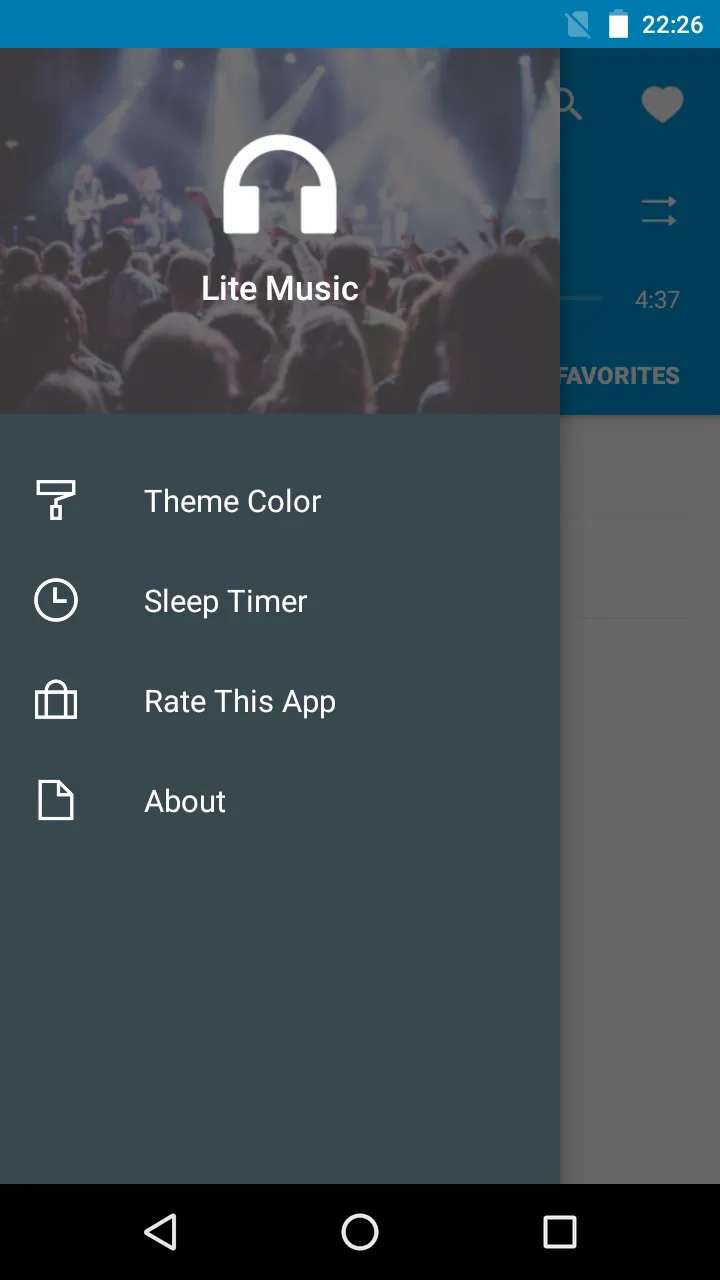 Lite Music | Indus Appstore | Screenshot