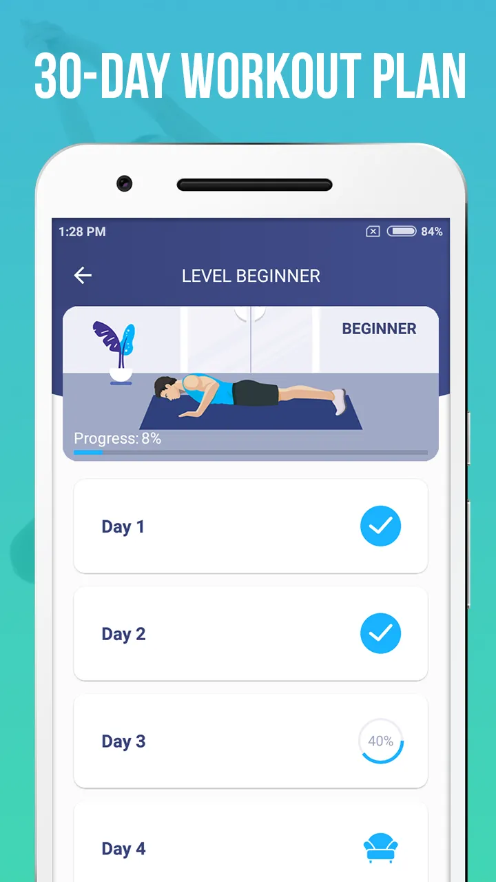 30 Day Upper Body Challenge | Indus Appstore | Screenshot