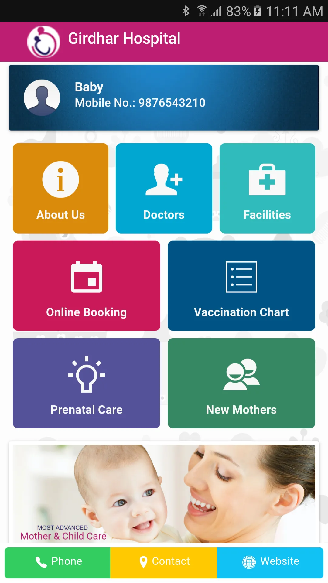 Girdhar Hospital | Indus Appstore | Screenshot