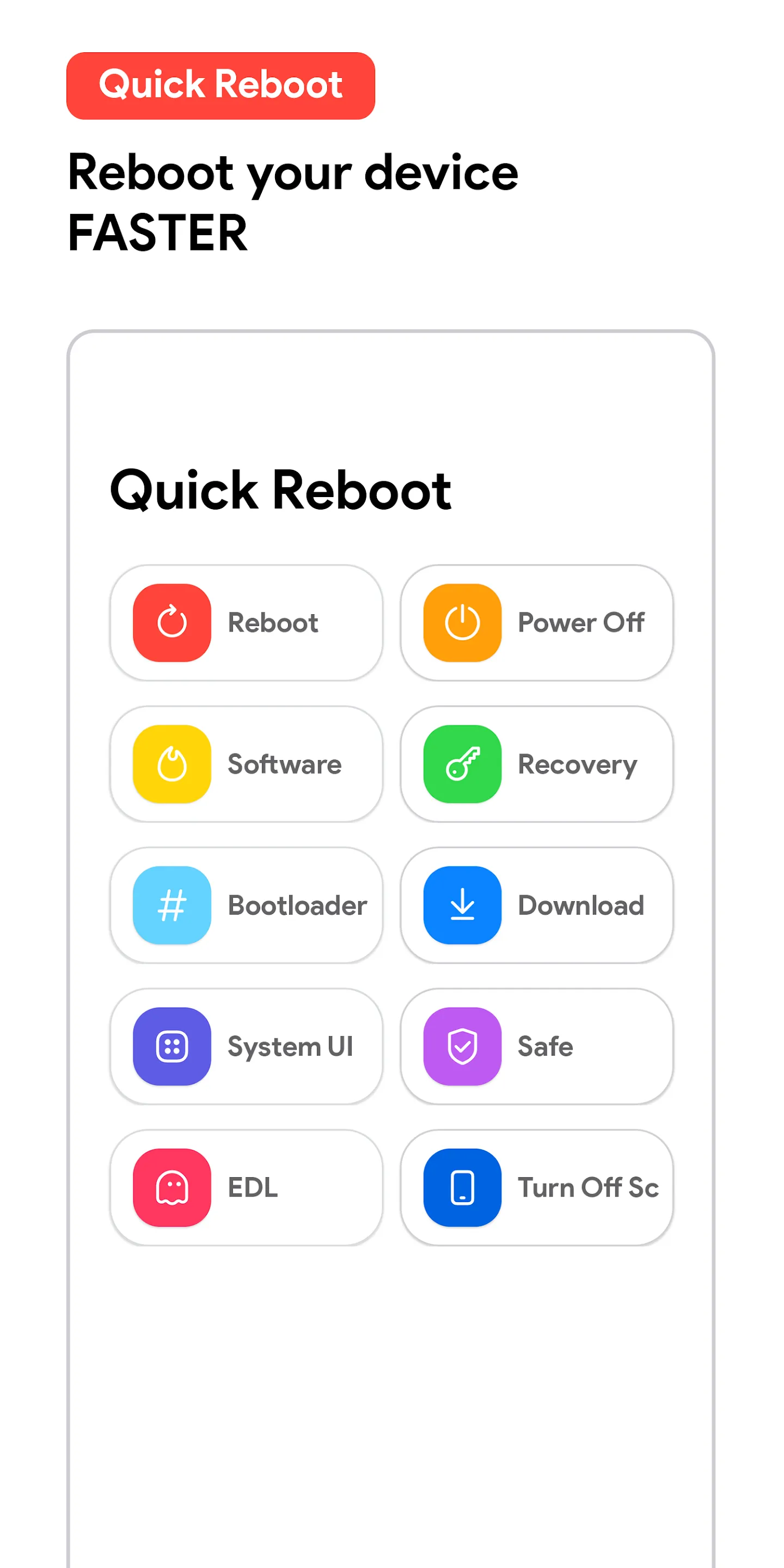 [ROOT] Quick Reboot | Indus Appstore | Screenshot