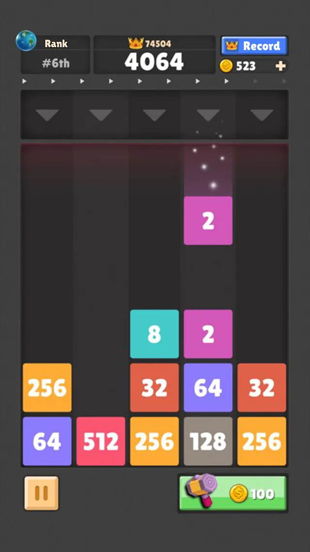 Drop The Number® : Merge Game | Indus Appstore | Screenshot