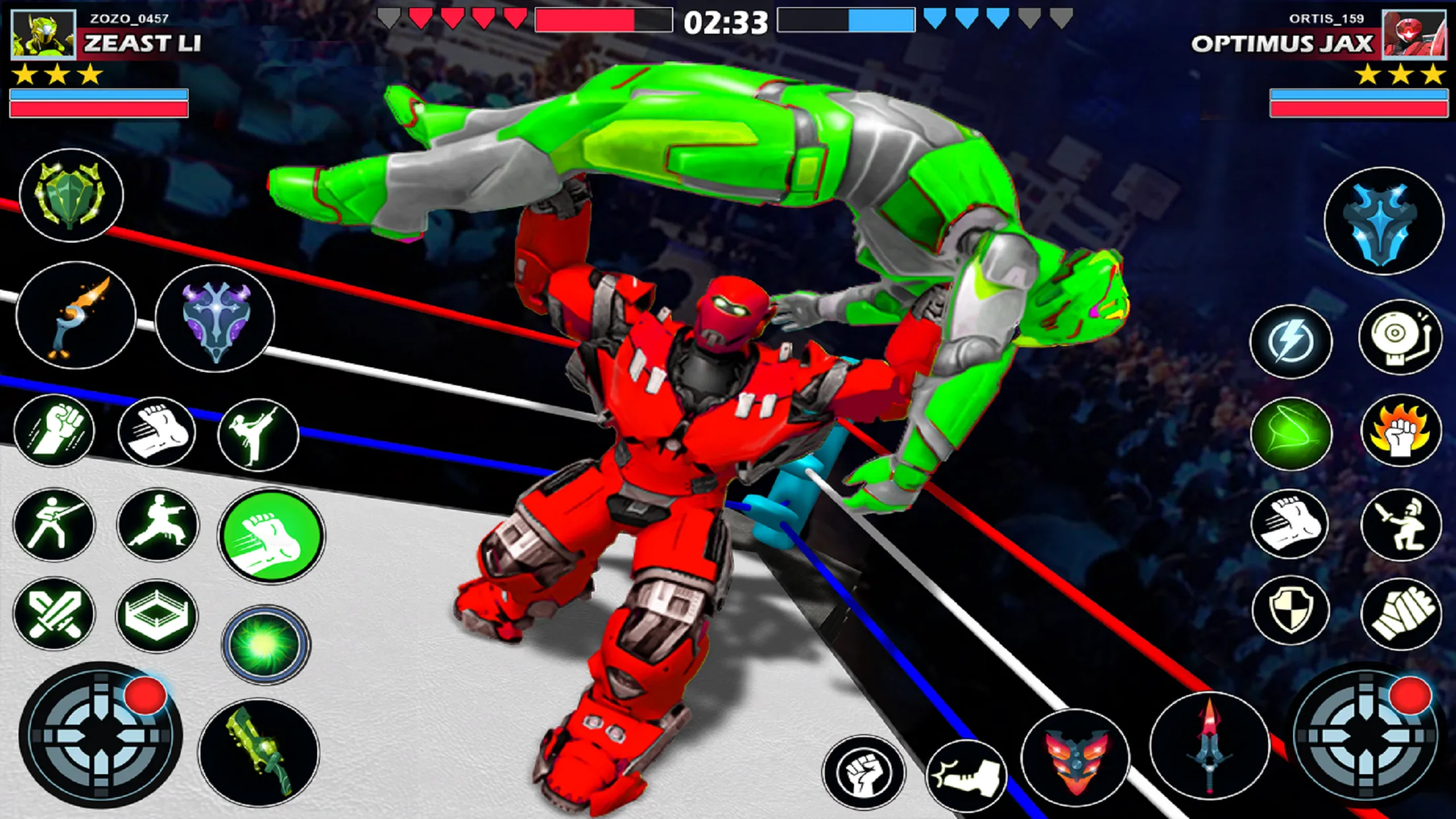 Robot Kung Fu Fighting Games | Indus Appstore | Screenshot