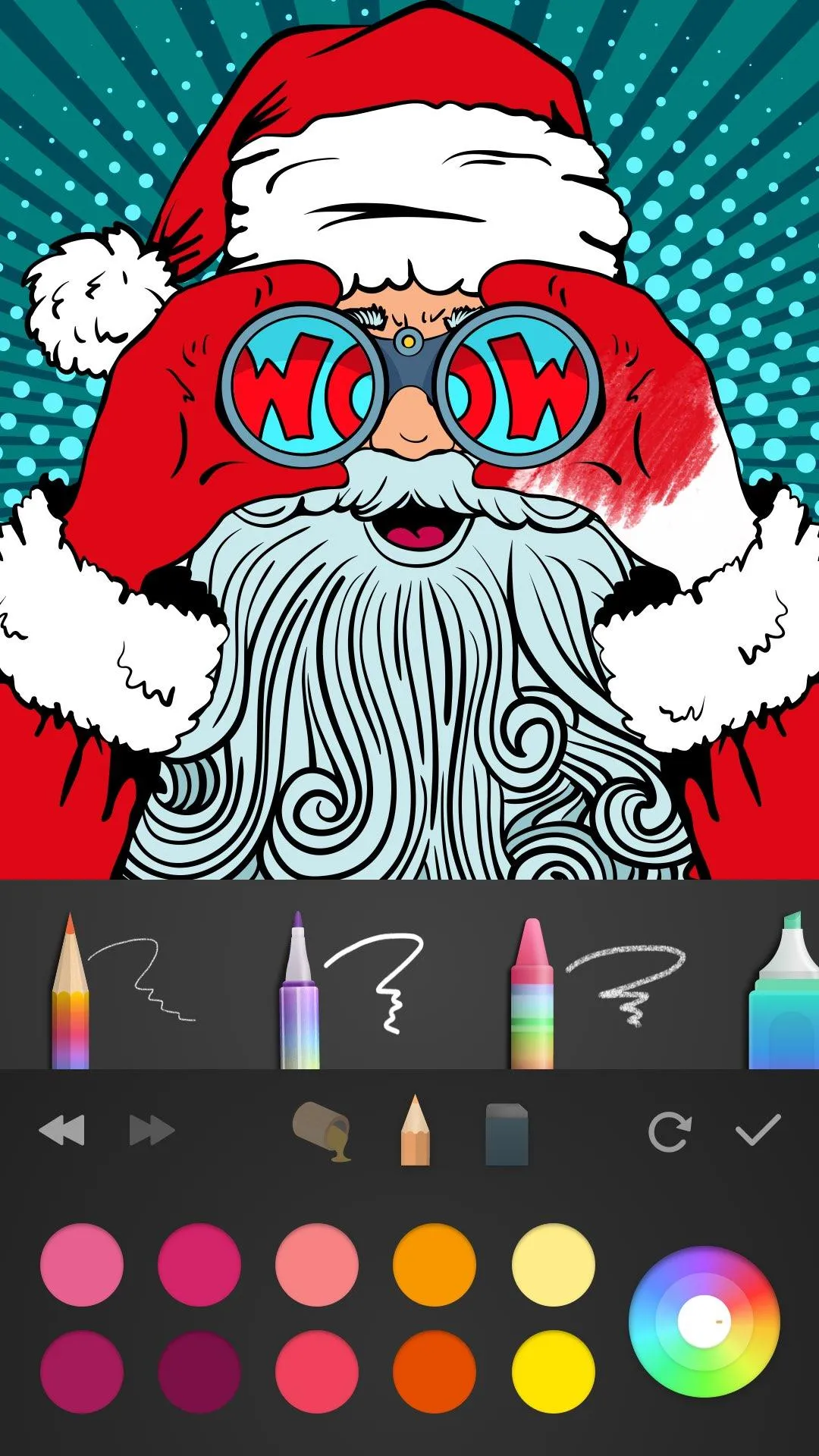 2022  Christmas Coloring Book | Indus Appstore | Screenshot