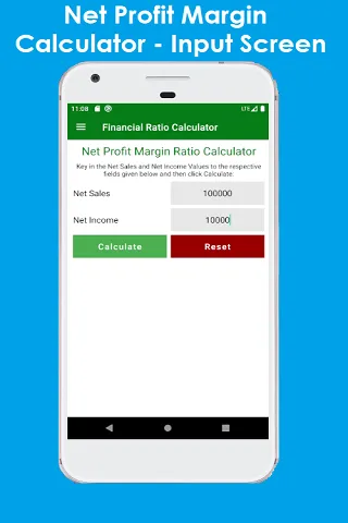 Financial Ratio Calculator | Indus Appstore | Screenshot