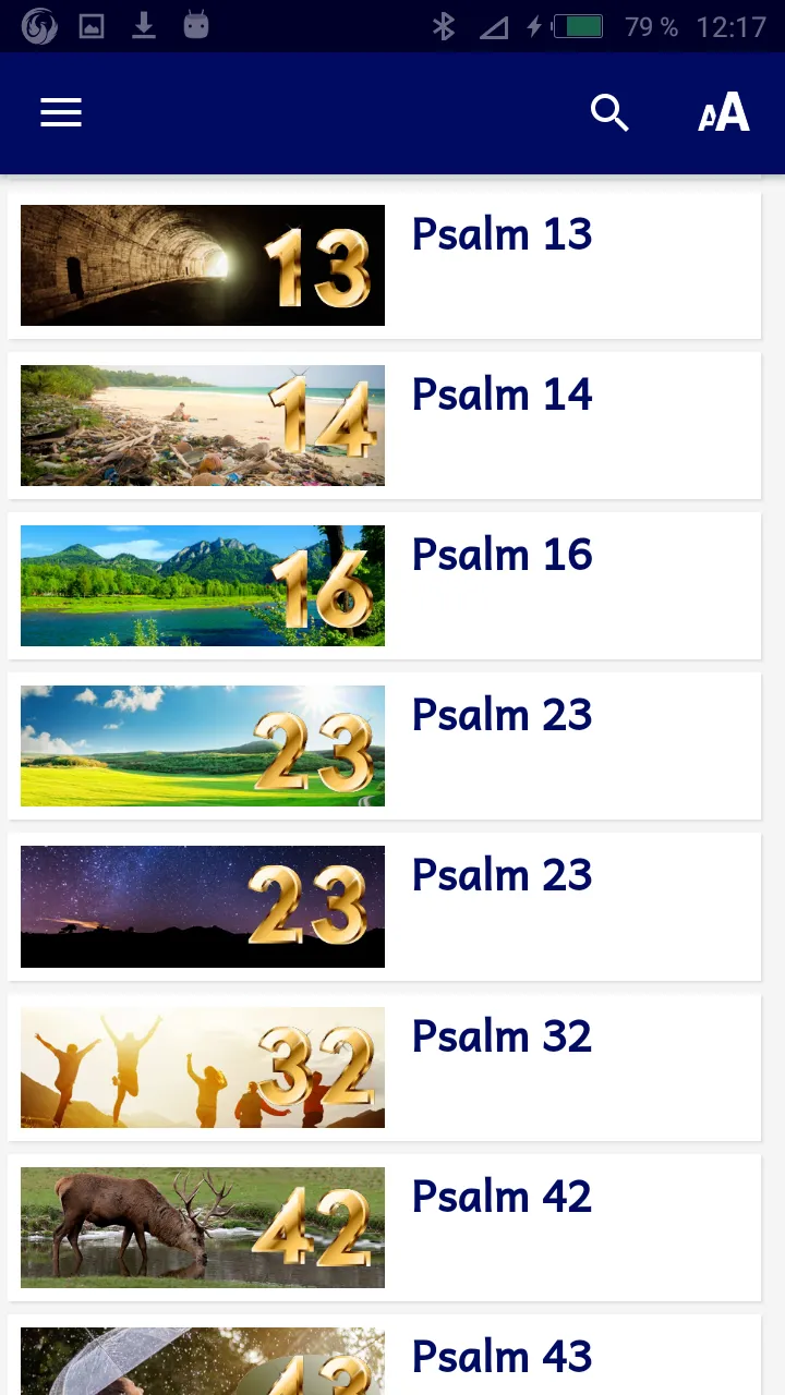 Psalmen Gedichte | Indus Appstore | Screenshot