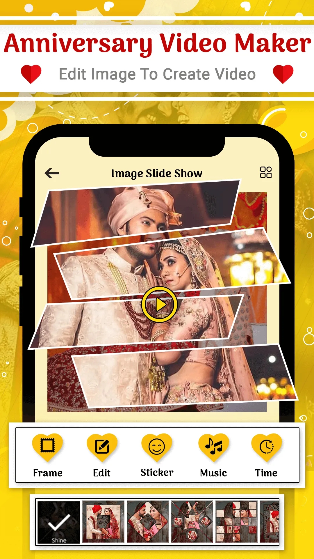 Anniversary Video Maker 2024 | Indus Appstore | Screenshot