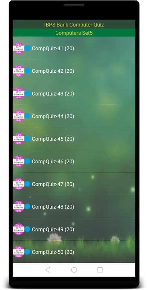 IBPS Computer Quiz | Indus Appstore | Screenshot