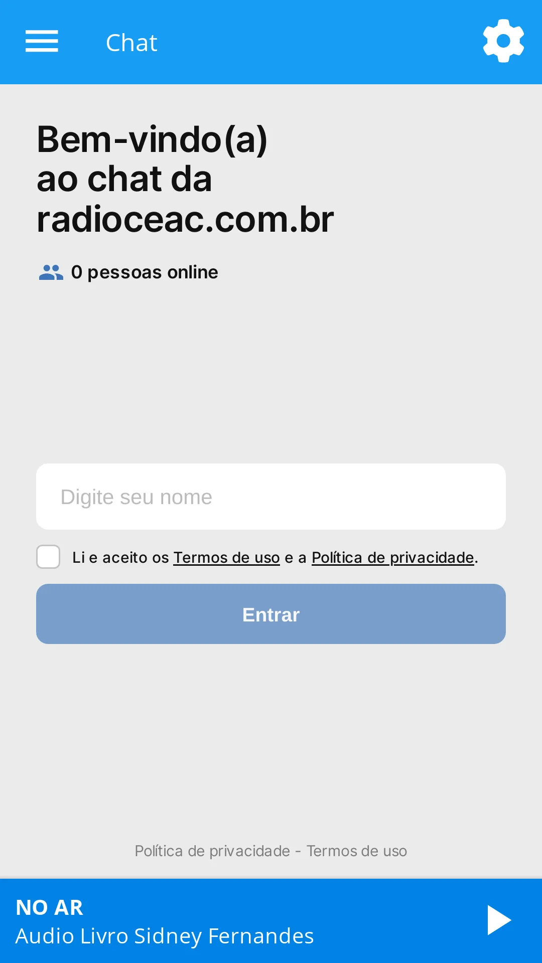 Rádio CEAC | Indus Appstore | Screenshot