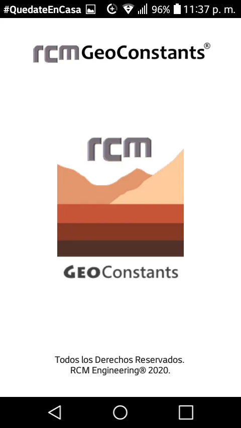 RCM GeoConstants | Indus Appstore | Screenshot