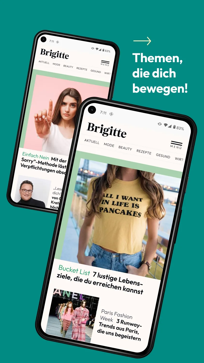 BRIGITTE – Mode, Liebe, Beauty | Indus Appstore | Screenshot