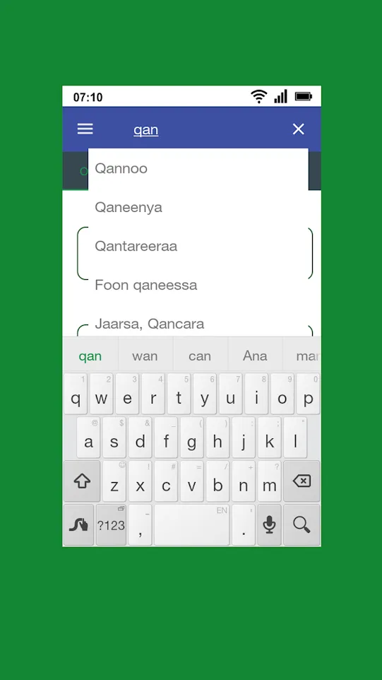 Oromoo Amharic Dictionary | Indus Appstore | Screenshot