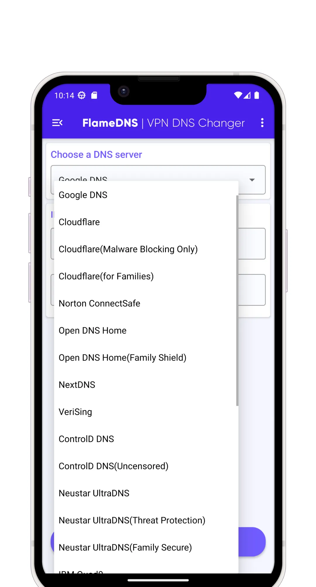 FlameDNS - Fast & Secure Surf | Indus Appstore | Screenshot