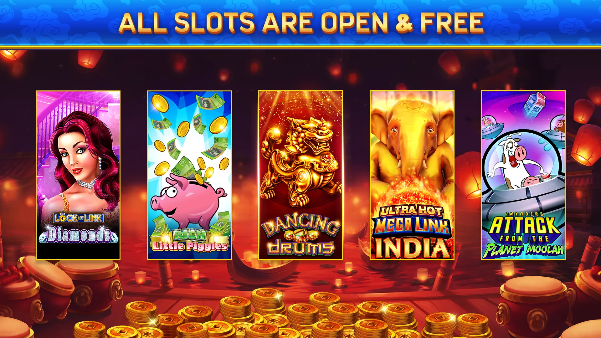 Dancing Drums Slots Casino | Indus Appstore | Screenshot