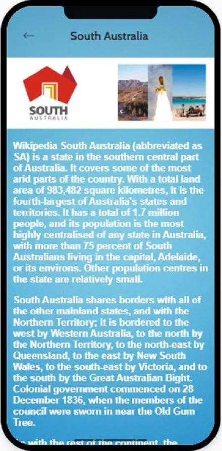 South Australia | Indus Appstore | Screenshot