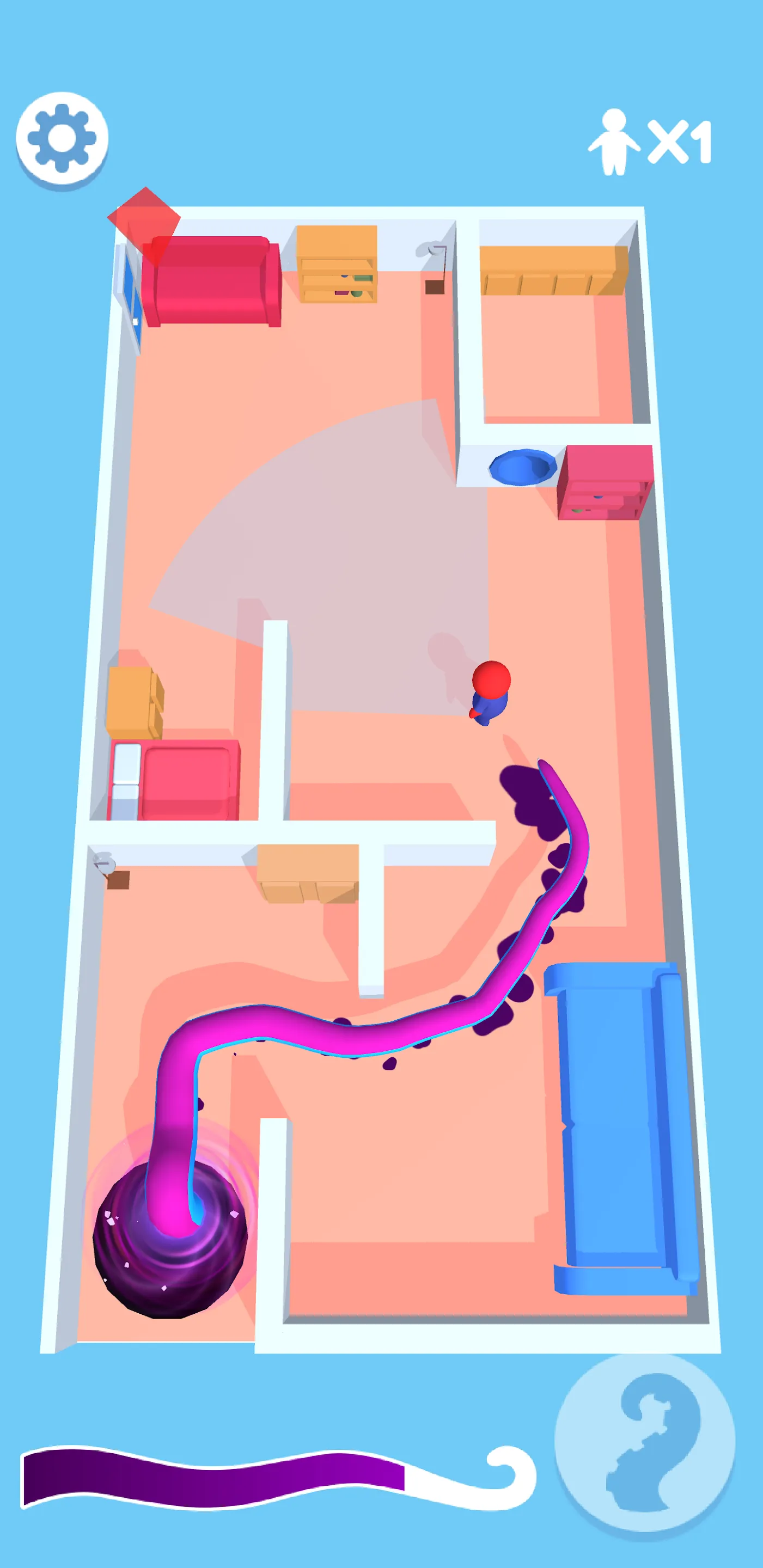 Tentacle Monster 3D | Indus Appstore | Screenshot