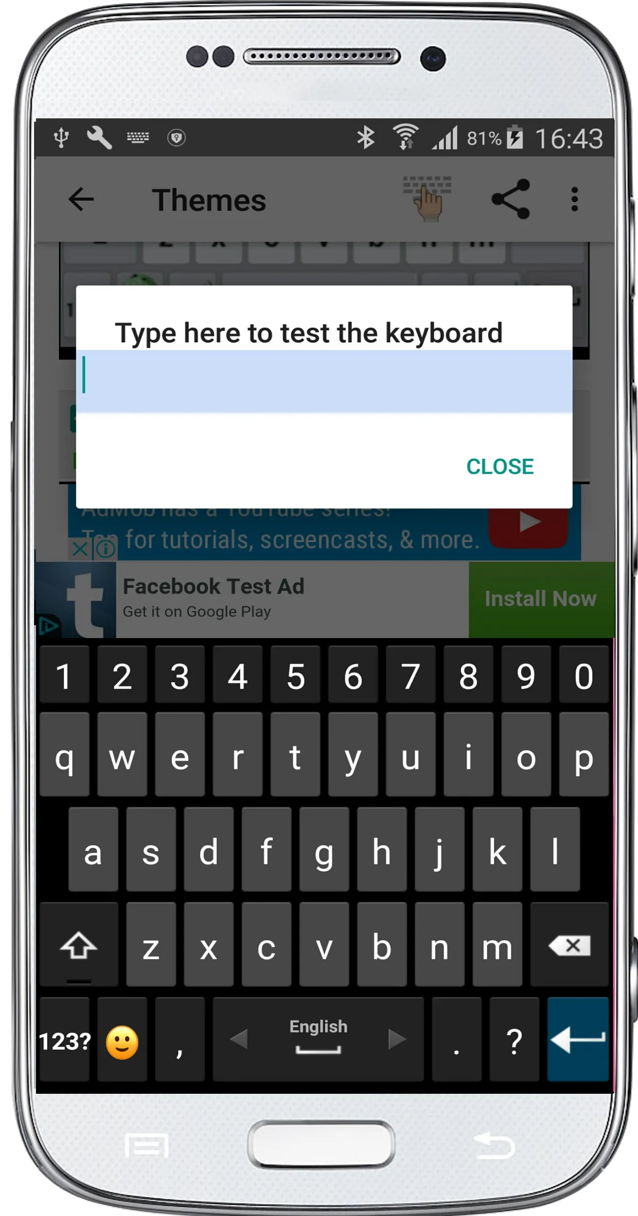 Classic Big Keyboard | Indus Appstore | Screenshot