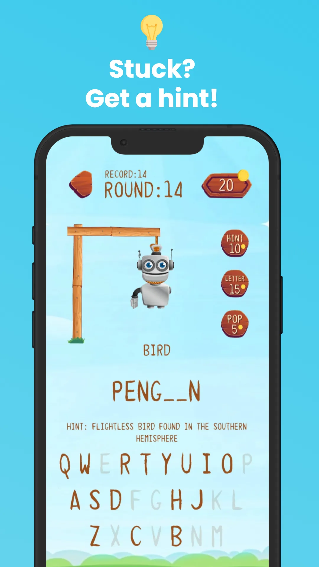 Hangman Daily | Indus Appstore | Screenshot