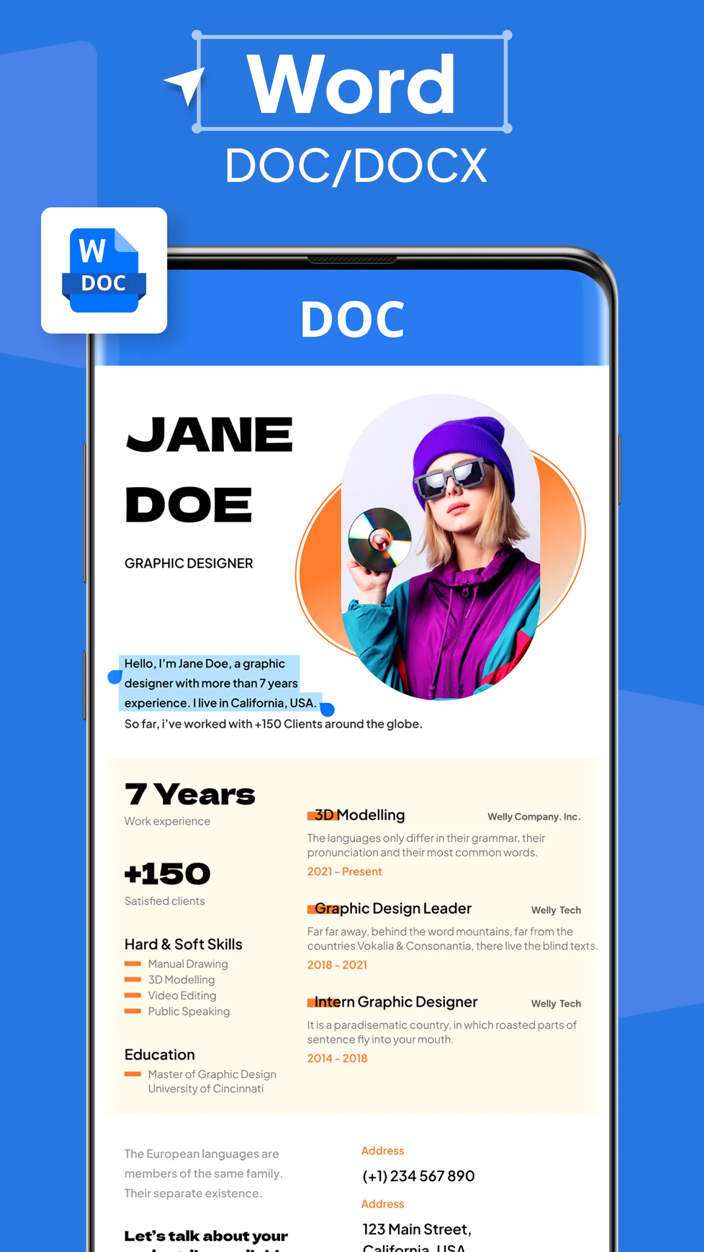 AnyDoc Reader: PDF/WORD Viewer | Indus Appstore | Screenshot