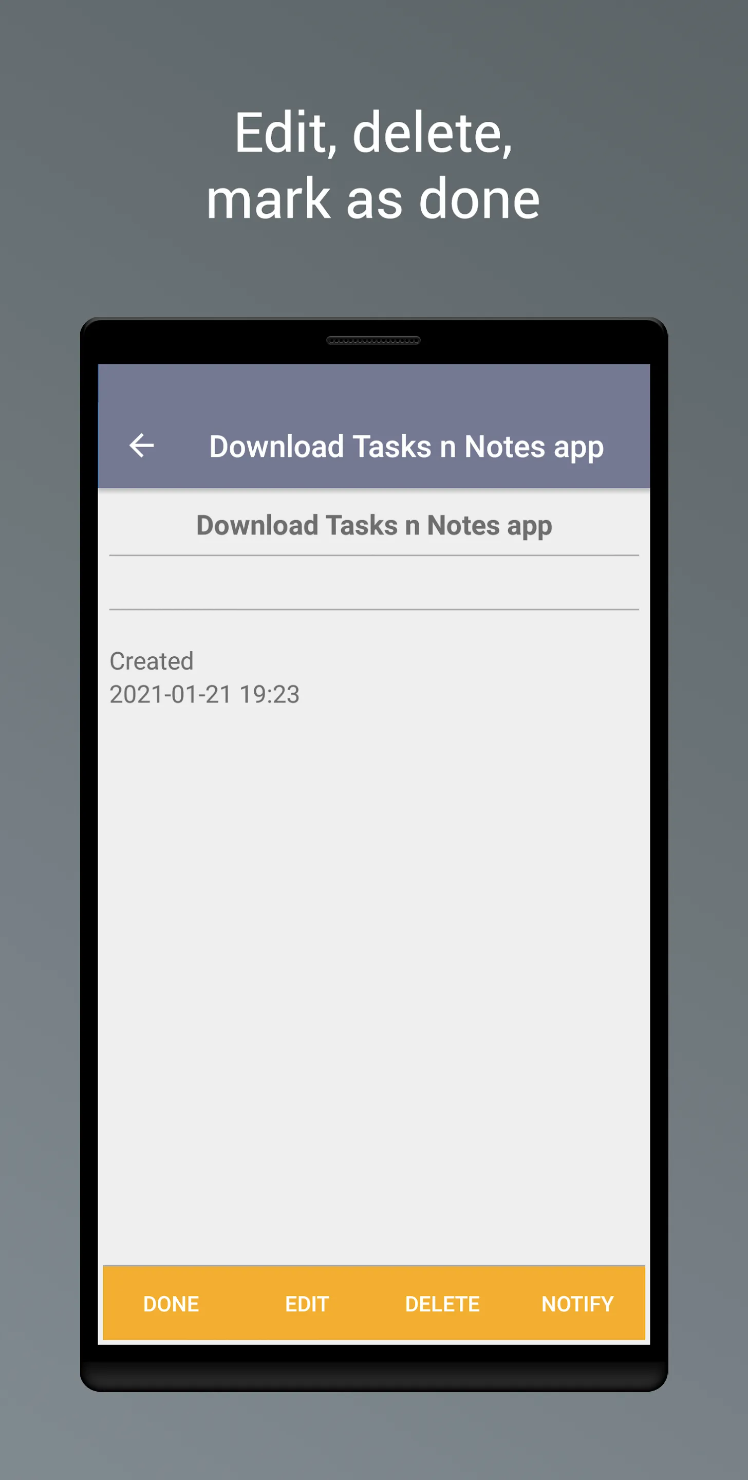 Tasks n Notes (beta) | Indus Appstore | Screenshot