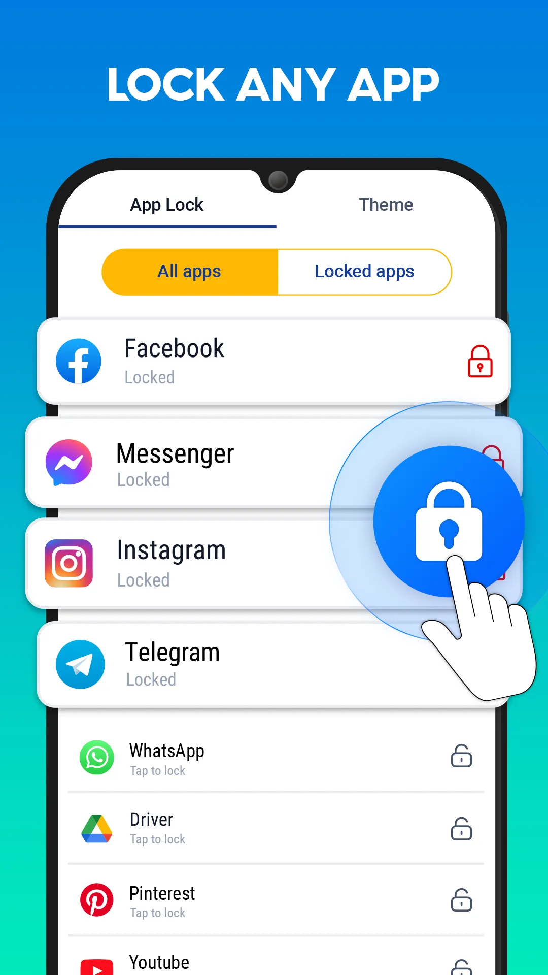 App Lock - Fingerprint Lock | Indus Appstore | Screenshot