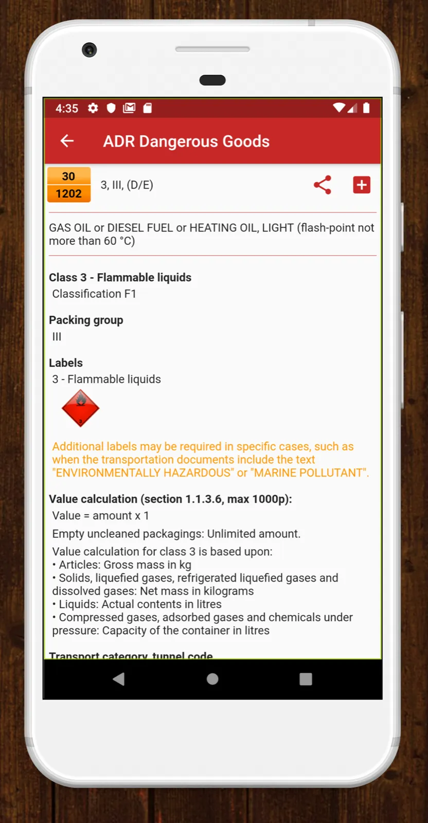 ADR Dangerous Goods (ADR 2023) | Indus Appstore | Screenshot