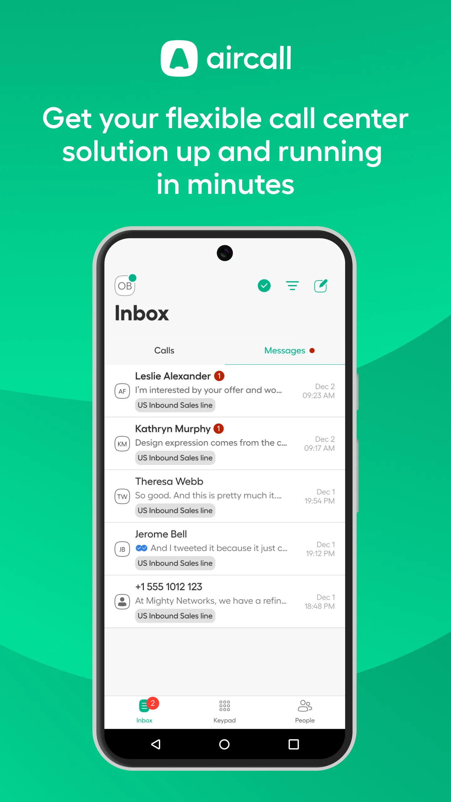 Aircall | Indus Appstore | Screenshot