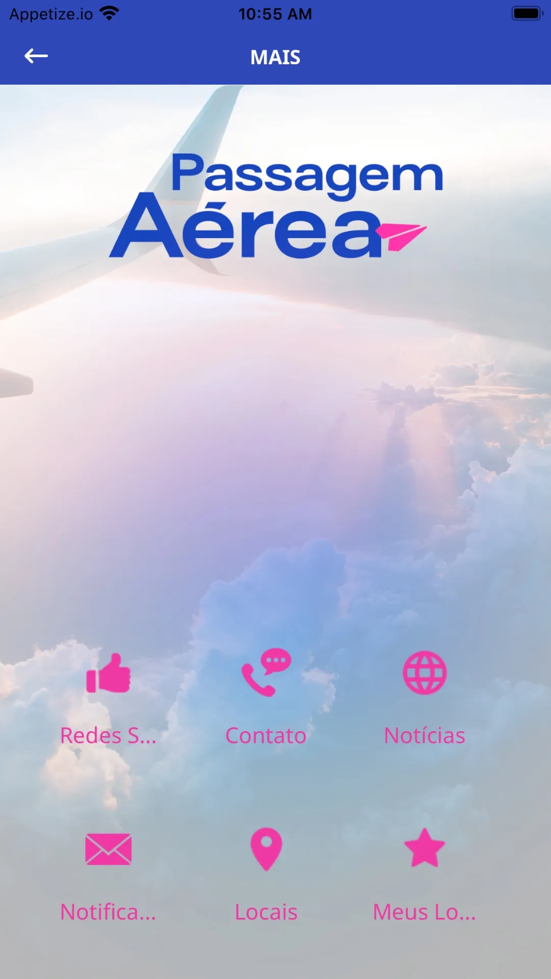 Passagem Aérea | Indus Appstore | Screenshot