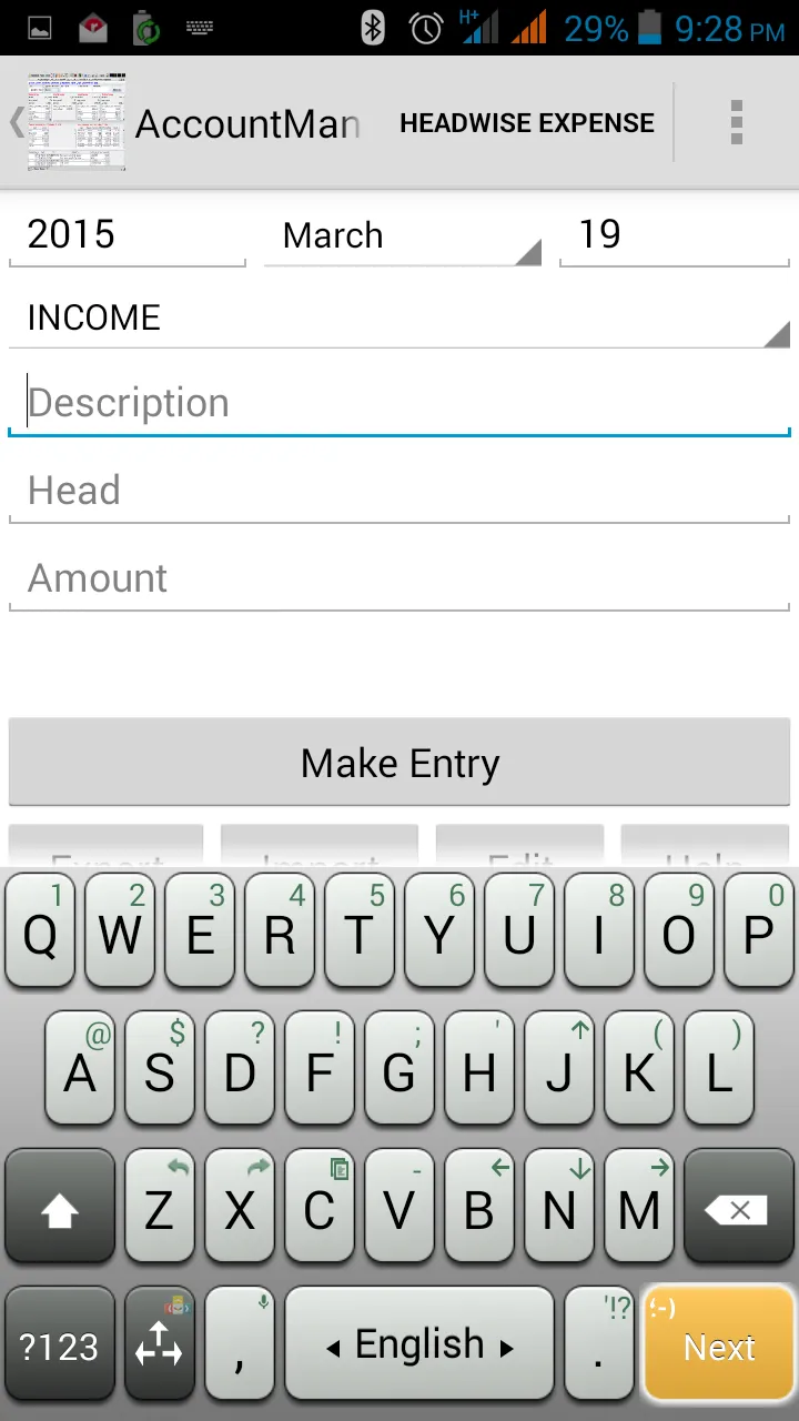 Account Manager | Indus Appstore | Screenshot