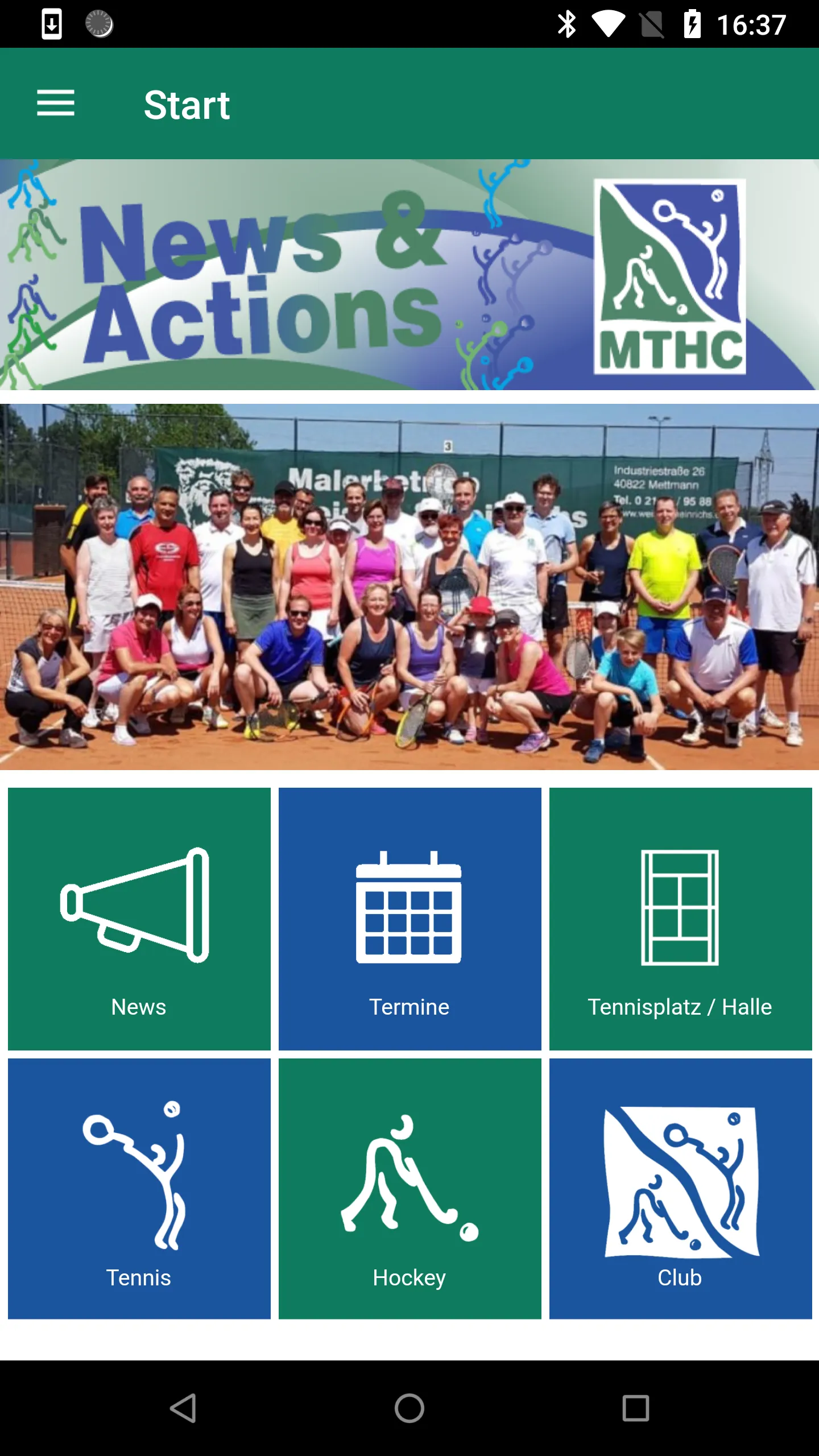 MTHC Mettmann | Indus Appstore | Screenshot