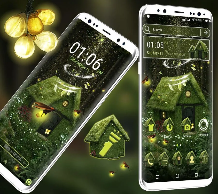 Forest  House Launcher Theme | Indus Appstore | Screenshot