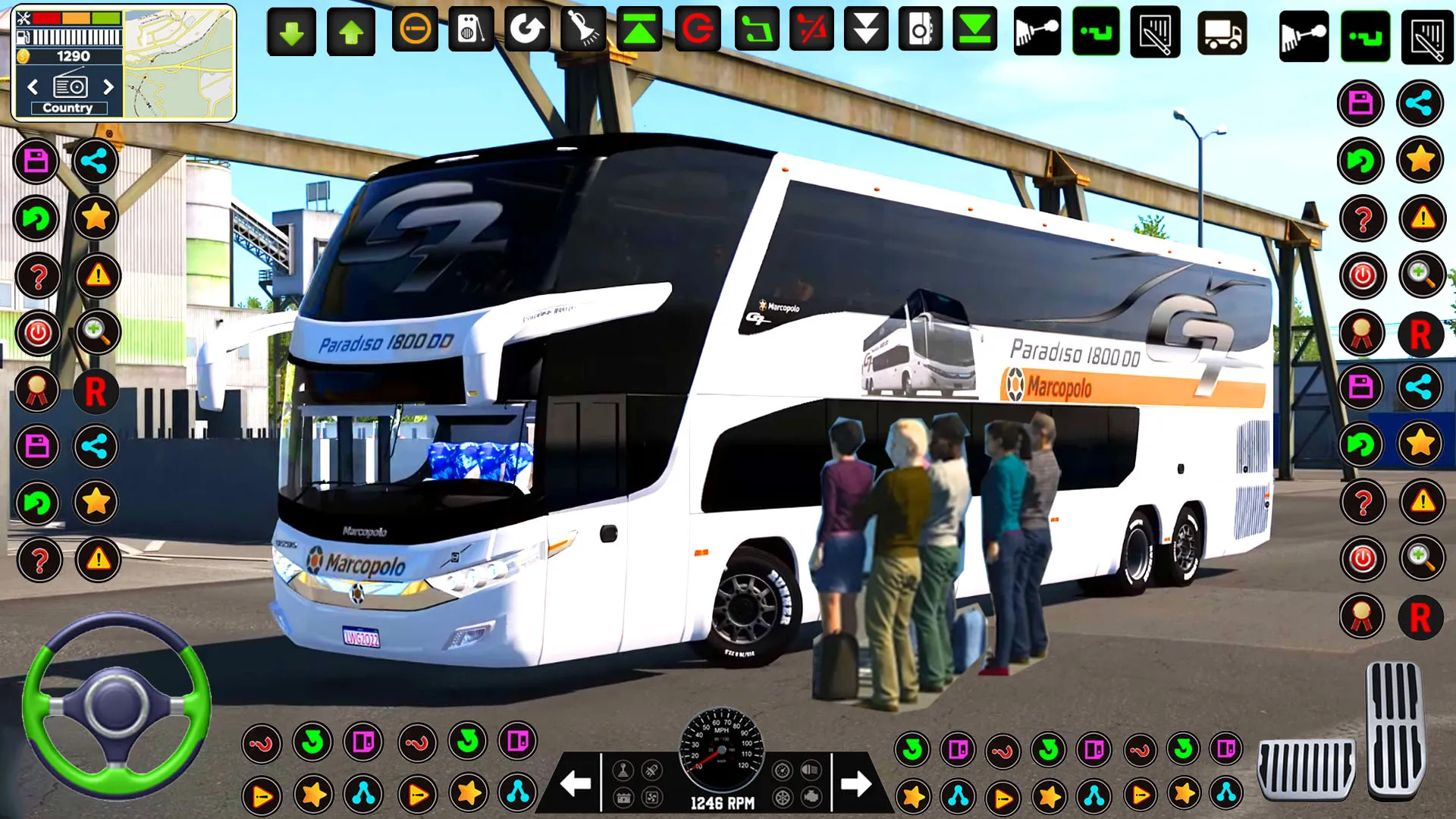 US City Passenger Bus Games 3D | Indus Appstore | Screenshot