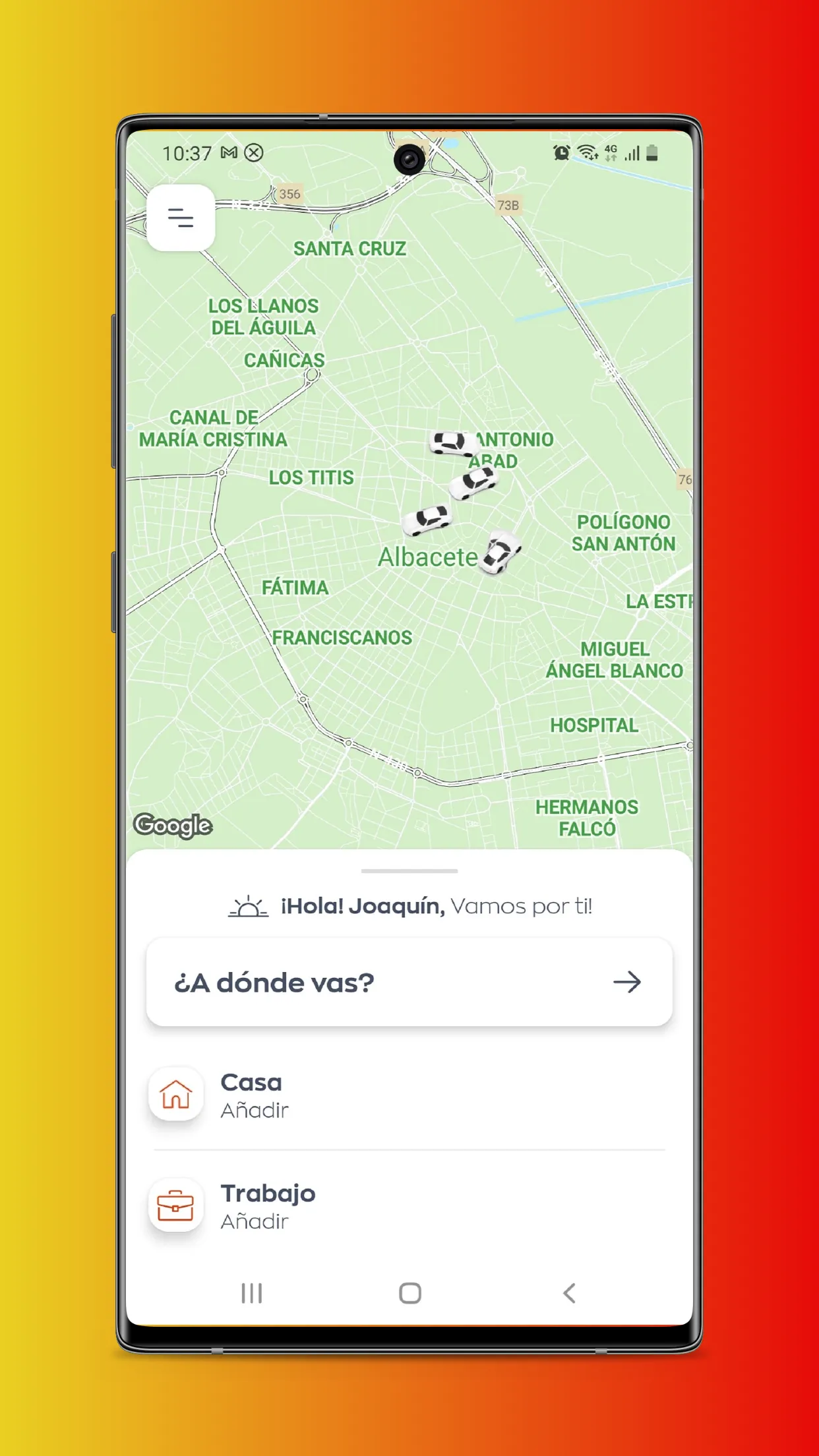 Radio Taxi Albacete | Indus Appstore | Screenshot