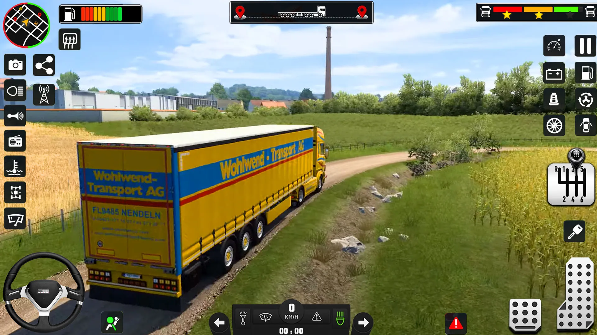 Euro Cargo Truck Simulator 3D | Indus Appstore | Screenshot