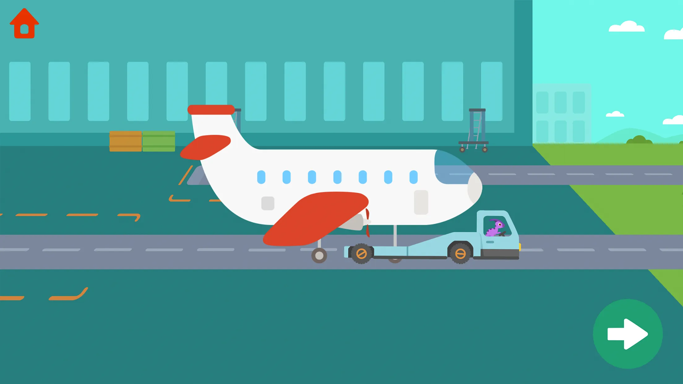 Dinosaur Airport:Game for kids | Indus Appstore | Screenshot