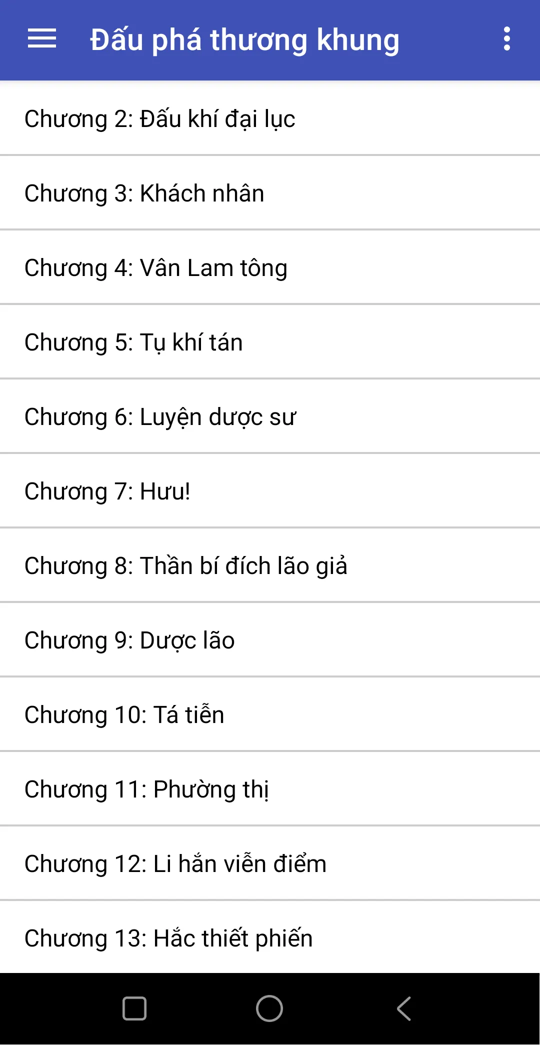 Dau pha thuong khung - Truyen | Indus Appstore | Screenshot