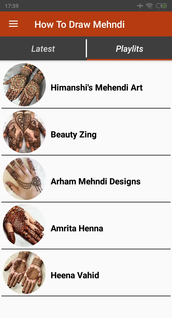 How To Draw Mehndi Videos | Indus Appstore | Screenshot