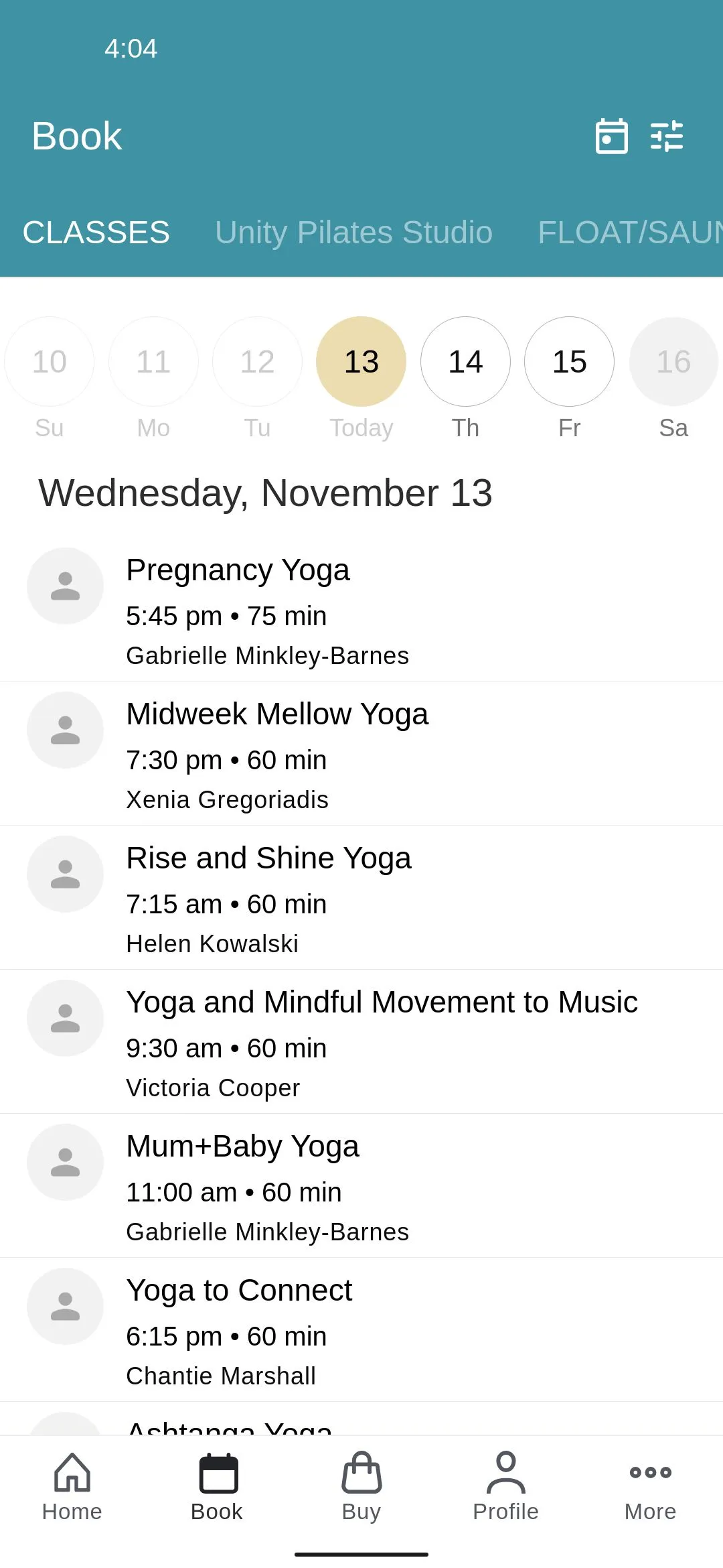 UNITY Yoga Wellbeing & The Art | Indus Appstore | Screenshot