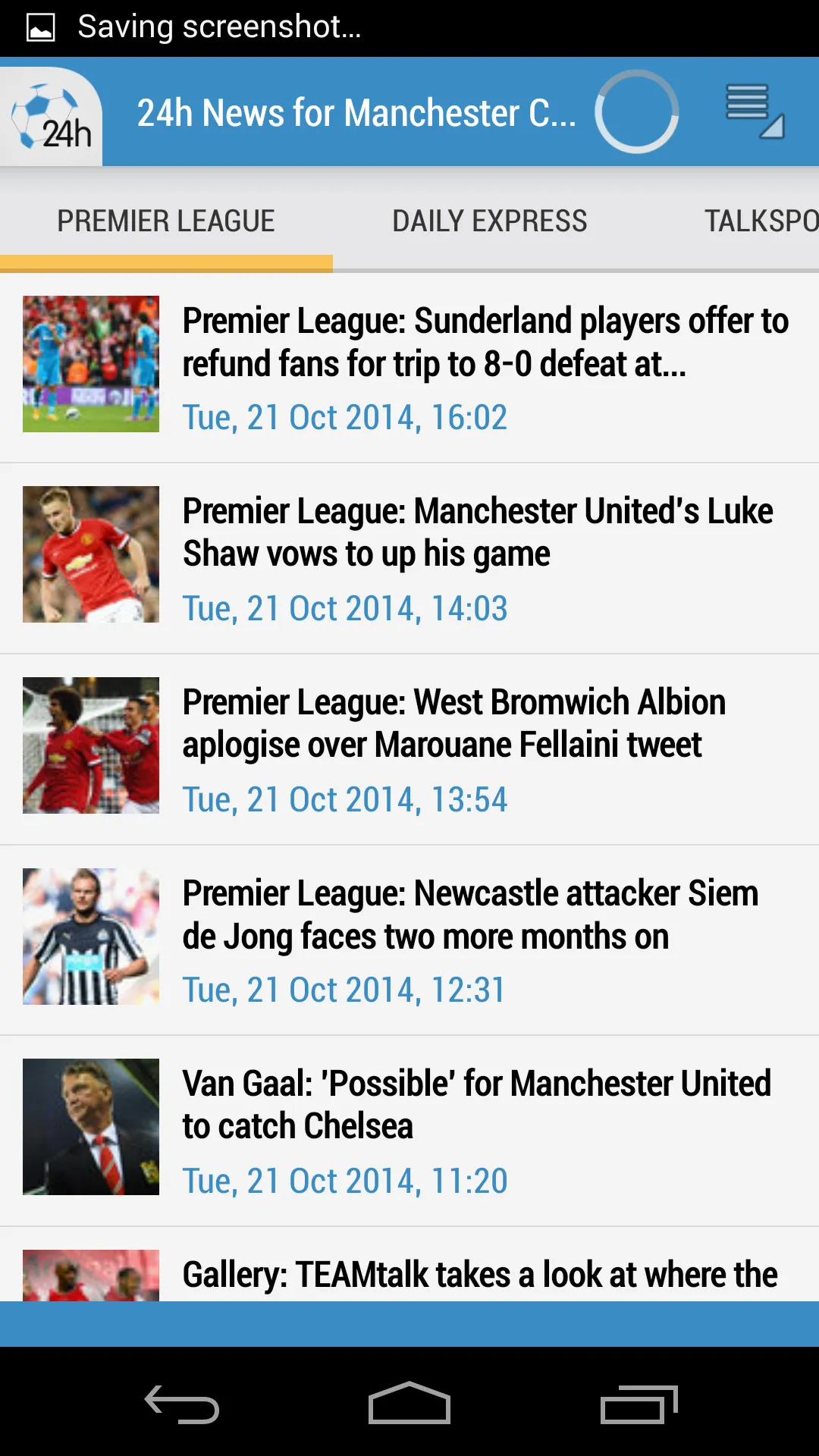 24h News for Man. City | Indus Appstore | Screenshot