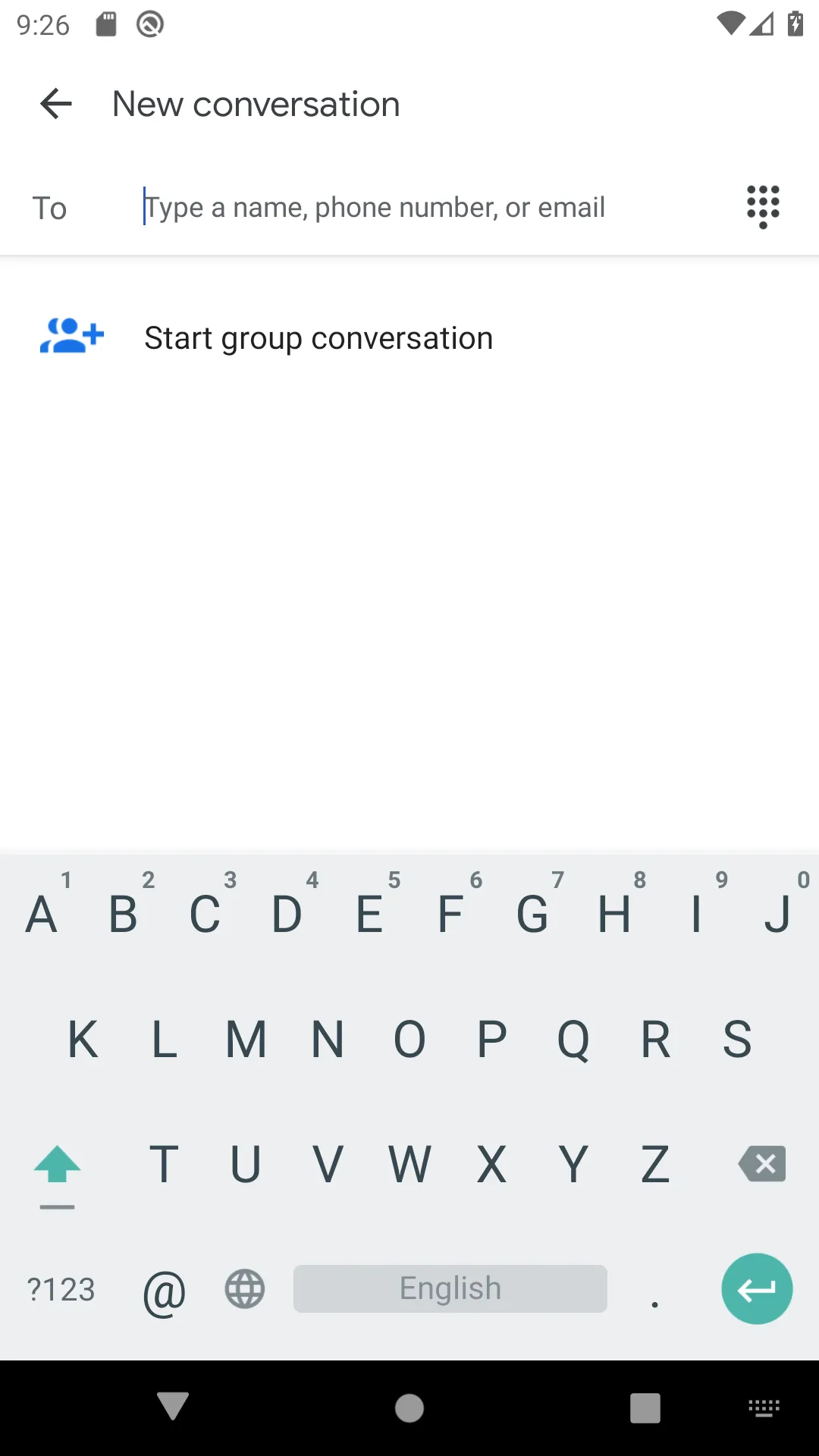 Alphabetical Keyboard | Indus Appstore | Screenshot