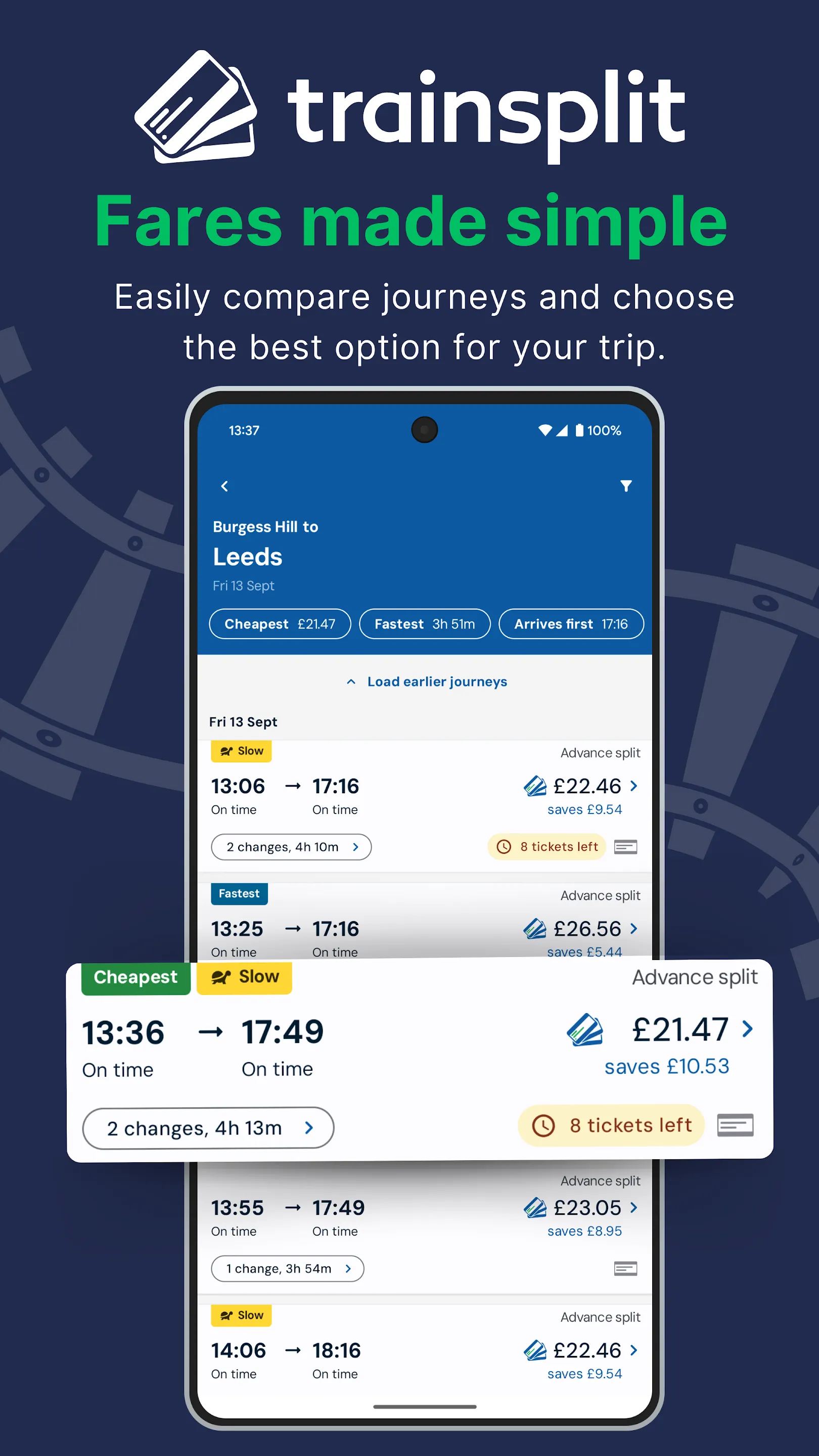 TrainSplit - Split Ticketing | Indus Appstore | Screenshot