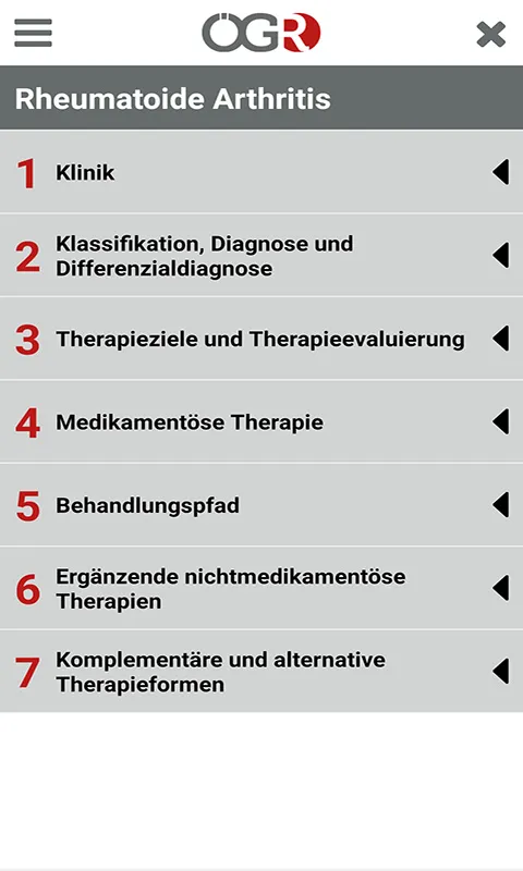 RheumaGuide | Indus Appstore | Screenshot