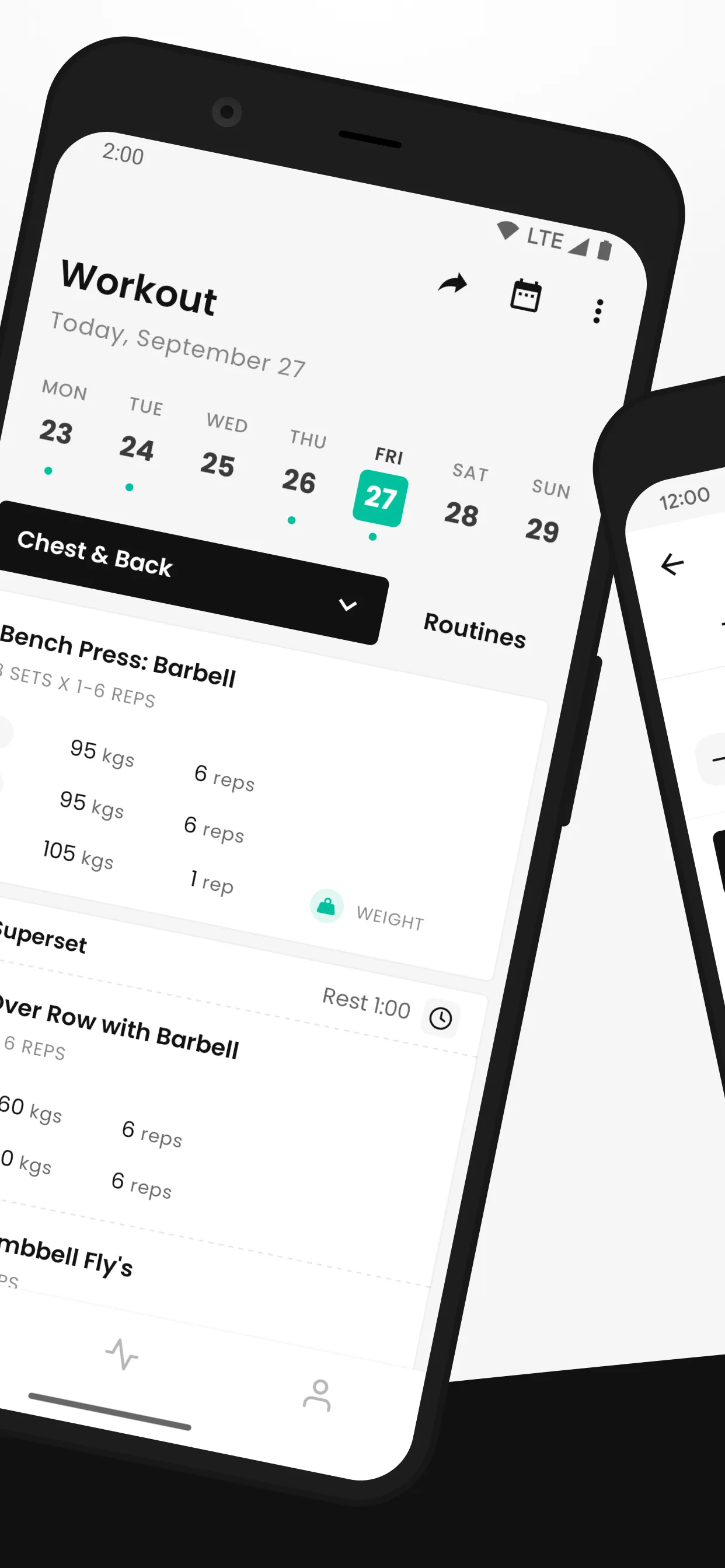 FitHero - Gym Workout Tracker | Indus Appstore | Screenshot